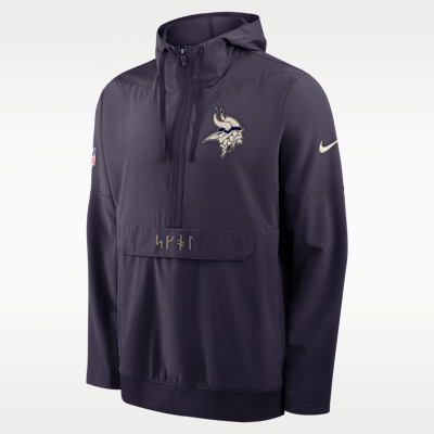 Minnesota Vikings Rivalries Collection Sideline Anorak Men's Nike